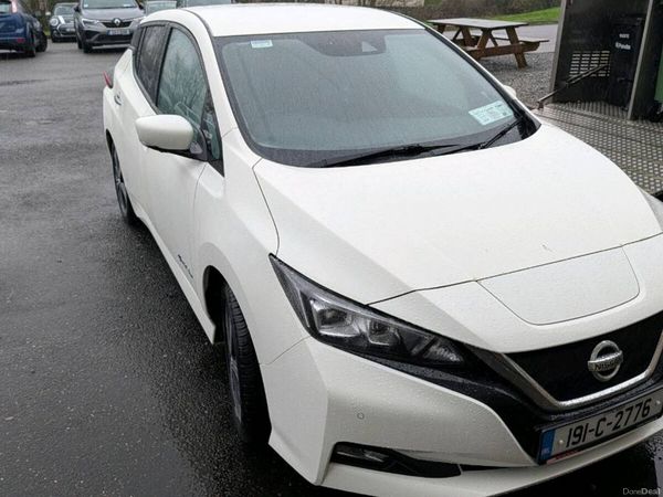 Nissan Leaf Hatchback, Electric, 2019, White