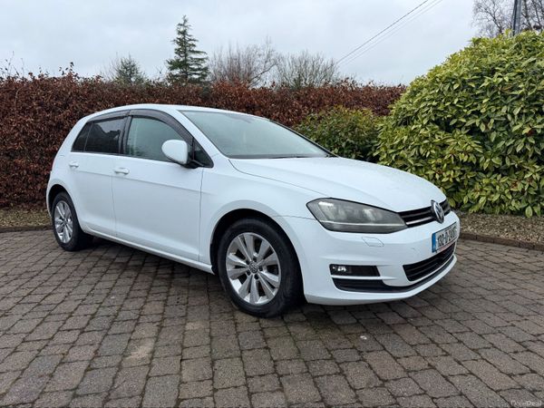 Volkswagen Golf Hatchback, Petrol, 2013, White