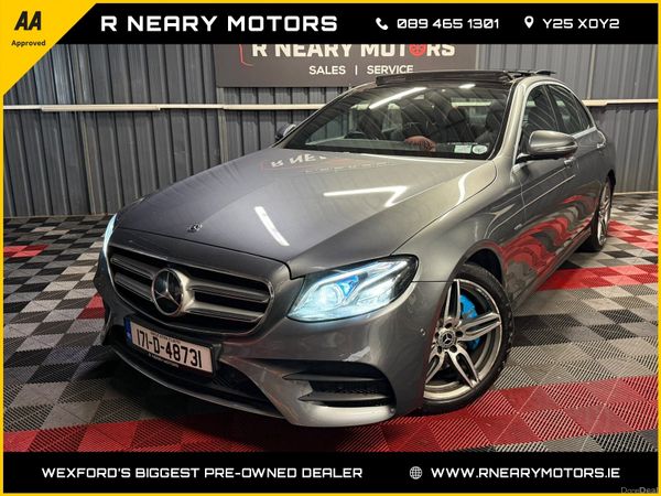 Mercedes-Benz E-Class Saloon, Petrol Plug-in Hybrid, 2017, Grey