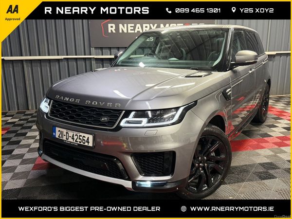 Land Rover Range Rover Sport SUV, Petrol Plug-in Hybrid, 2021, Grey