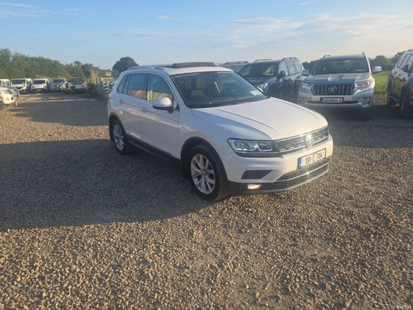 Volkswagen Tiguan SUV, Diesel, 2019, White