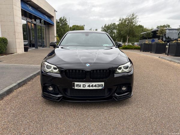 BMW 5-Series Saloon, Diesel, 2015, Black
