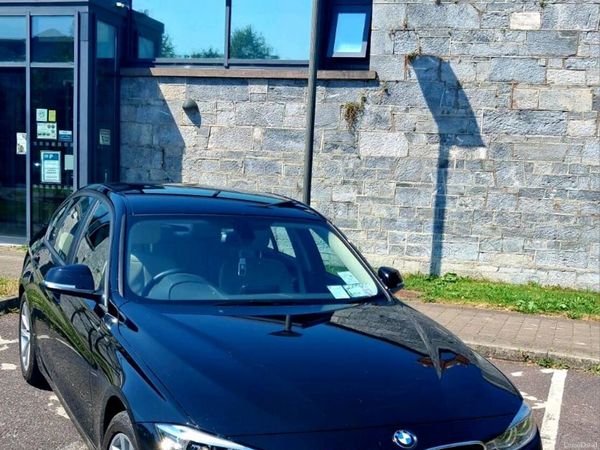 BMW 3-Series Saloon, Petrol, 2018, Black