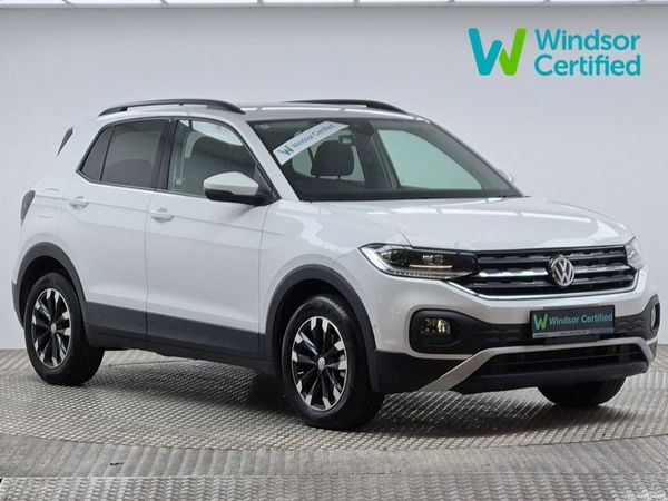 Volkswagen T-Cross SUV, Petrol, 2020, White