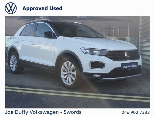 Volkswagen T-Roc SUV, Petrol, 2022, White
