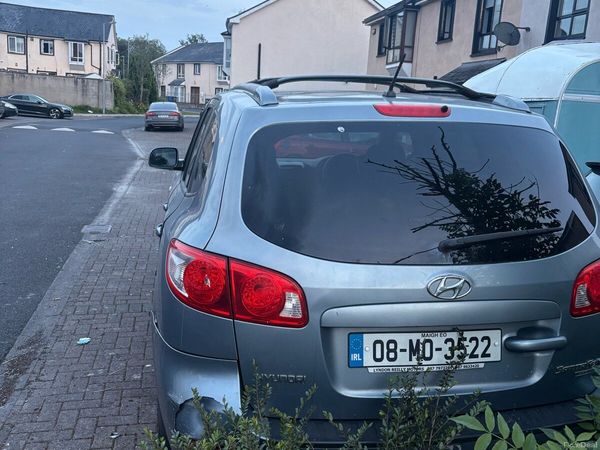 Hyundai Santa Fe SUV, Diesel, 2008, Blue