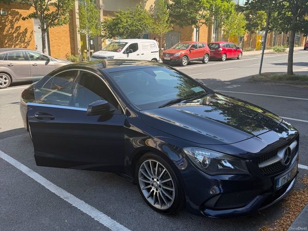 Mercedes-Benz CLA Saloon, Petrol, 2017, Blue