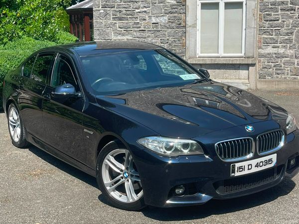 BMW 5-Series Saloon, Diesel, 2015, Black