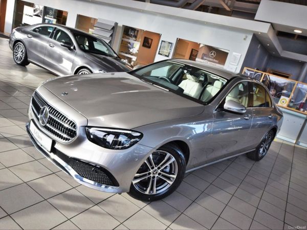 Mercedes-Benz E-Class Saloon, Diesel Hybrid, 2023, Silver