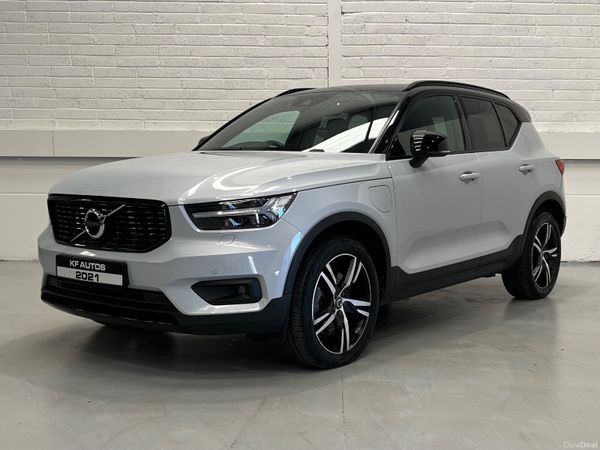 Volvo XC40 SUV, Petrol Plug-in Hybrid, 2021, Silver