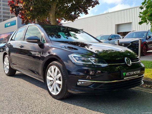 Volkswagen Golf Hatchback, Petrol, 2018, Black