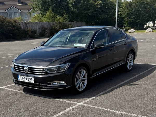 Volkswagen Passat Saloon, Diesel, 2017, Black