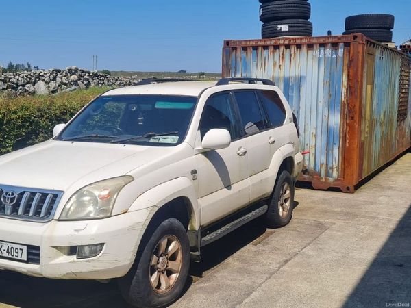 Toyota Land Cruiser SUV, Diesel, 2005, White