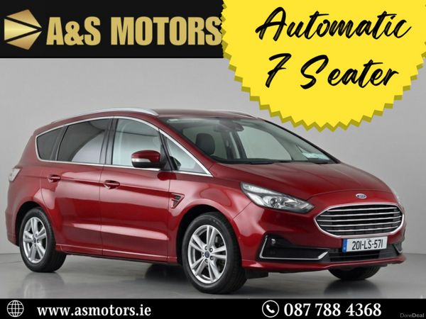 Ford S-Max MPV, Diesel, 2020, Red