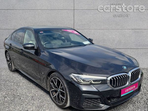 BMW 5-Series Saloon, Diesel, 2021, Black