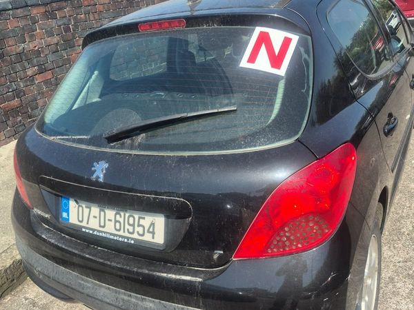 Peugeot 207 Hatchback, Petrol, 2007, Black