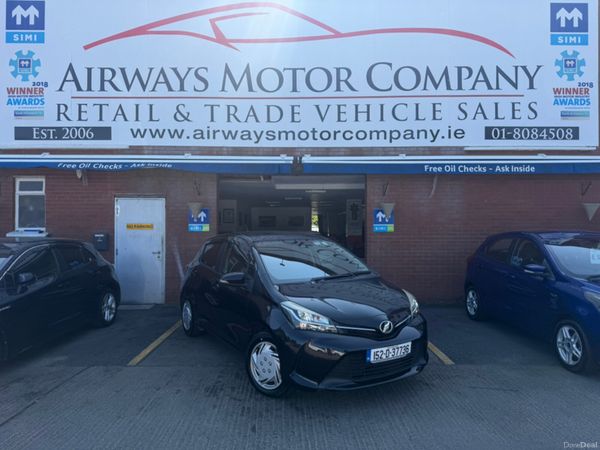 Toyota Vitz Hatchback, Petrol, 2015, Black