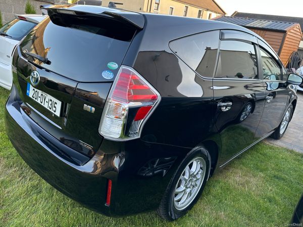 Toyota Prius MPV, Petrol Hybrid, 2020, Black