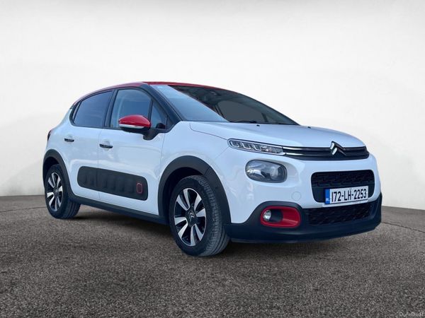 Citroen C3 Hatchback, Petrol, 2017, White
