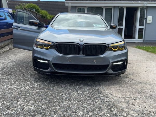 BMW 5-Series Saloon, Petrol, 2017, Grey