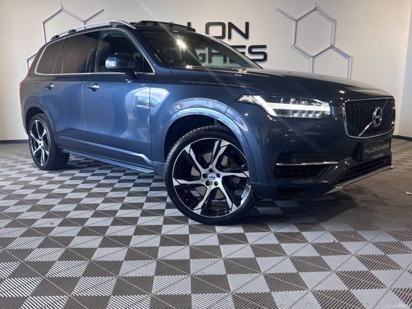Volvo XC90 SUV, Petrol Plug-in Hybrid, 2017, Blue