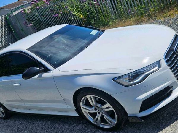 Audi A6 Saloon, Diesel, 2017, White