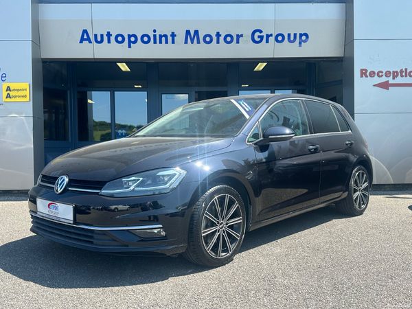 Volkswagen Golf Hatchback, Petrol, 2018, Black
