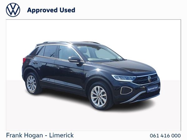 Volkswagen T-Roc SUV, Petrol, 2024, Black