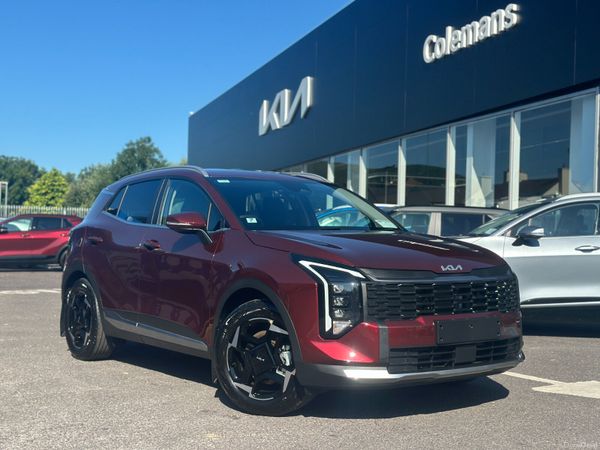 Kia Sportage SUV, Diesel Hybrid, 2026, Red