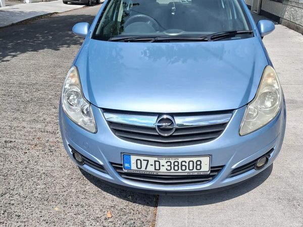 Opel Corsa Hatchback, Petrol, 2007, Blue