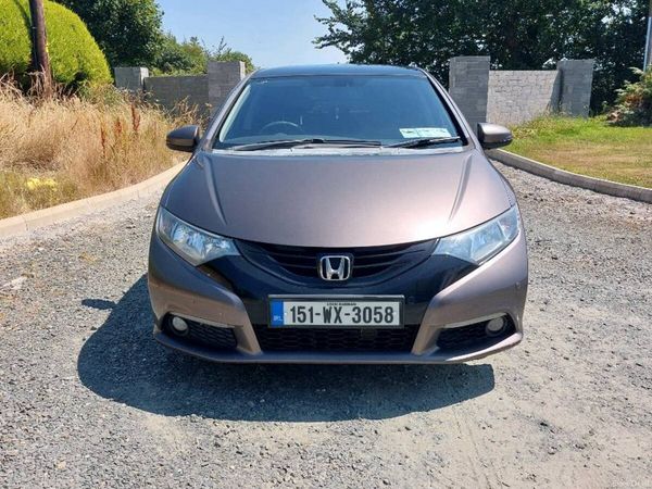 Honda Civic Hatchback, Diesel, 2015, Brown