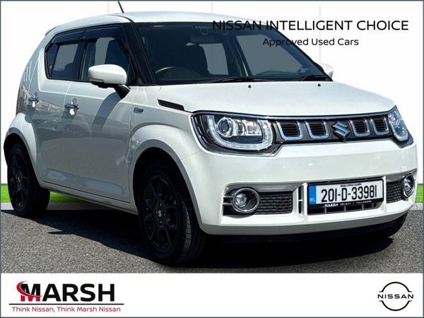 Suzuki Ignis Hatchback, Petrol, 2020, White