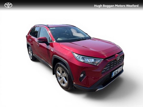 Toyota RAV4 SUV, Petrol Hybrid, 2019, Red