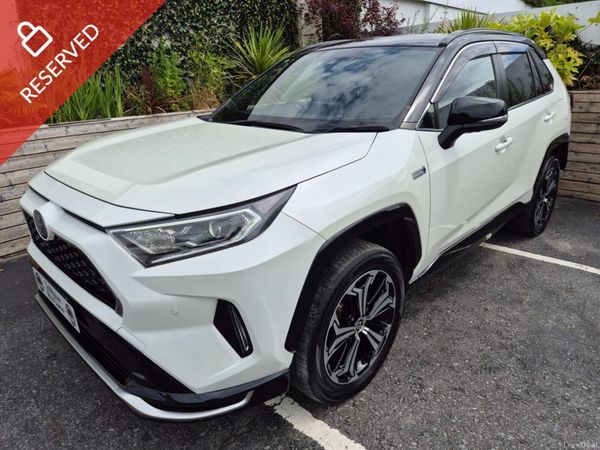 Toyota RAV4 SUV, Petrol Plug-in Hybrid, 2021, White