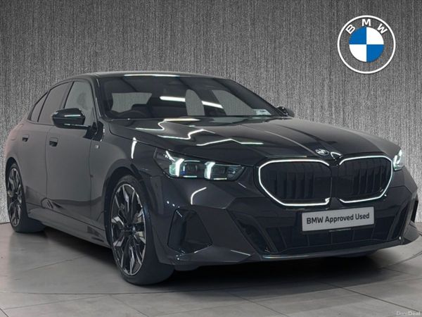 BMW 5-Series Saloon, Petrol Plug-in Hybrid, 2026, Grey
