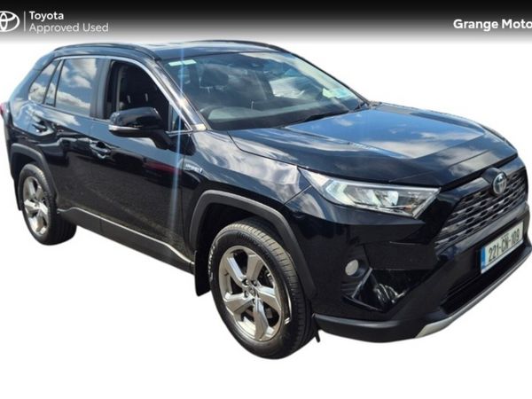 Toyota RAV4 SUV, Petrol Hybrid, 2022, Black