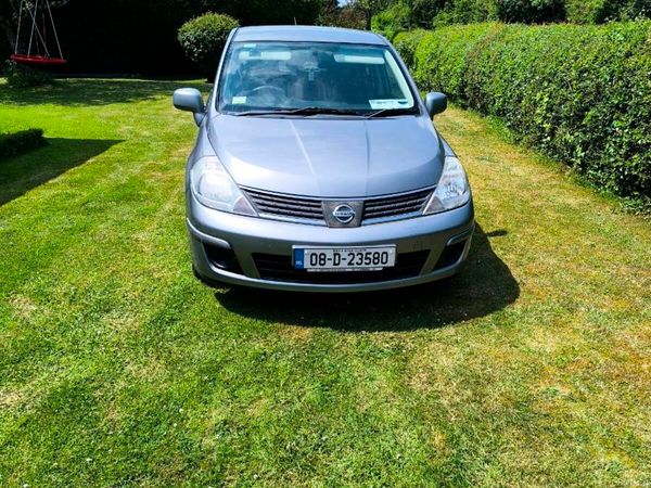 Nissan Tiida Saloon, Petrol, 2008, Grey