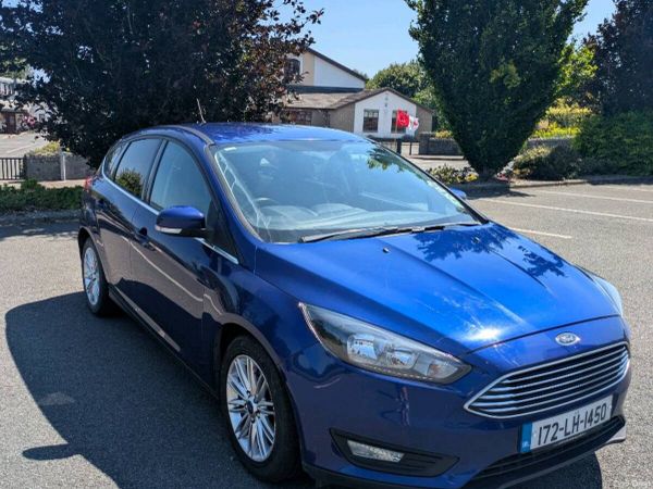 Ford Focus Hatchback, Diesel, 2017, Blue