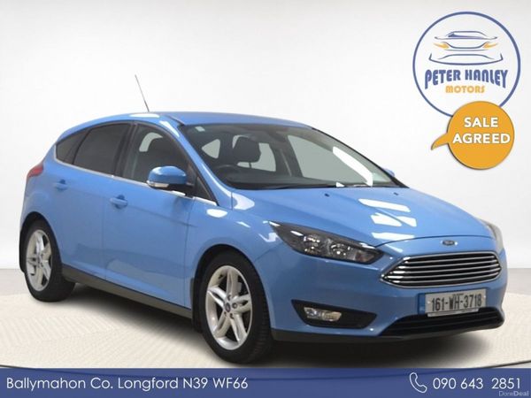Ford Focus Hatchback, Petrol, 2016, Blue