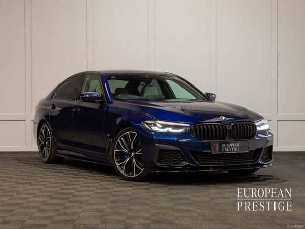 BMW 5-Series Saloon, Diesel, 2022, Blue