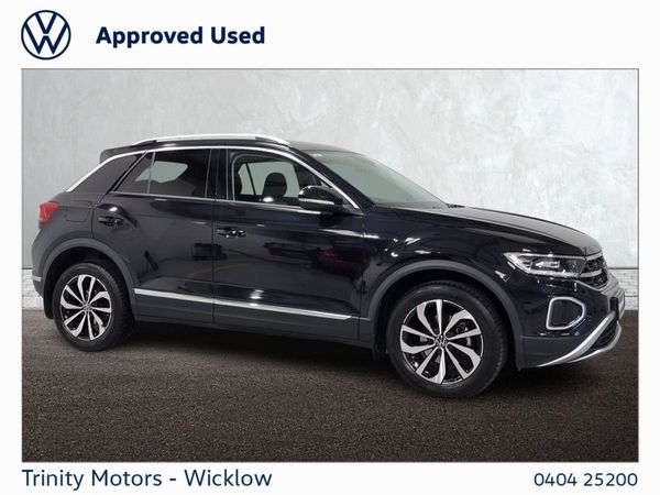 Volkswagen T-Roc SUV, Petrol, 2023, Black