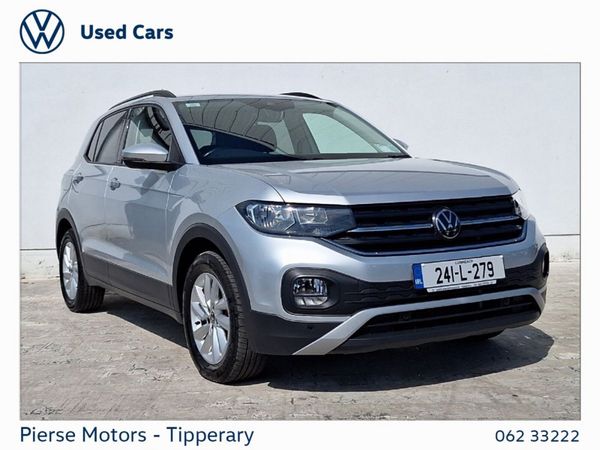 Volkswagen T-Cross Estate, Petrol, 2024, Silver