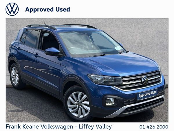 Volkswagen T-Cross SUV, Petrol, 2023, Blue