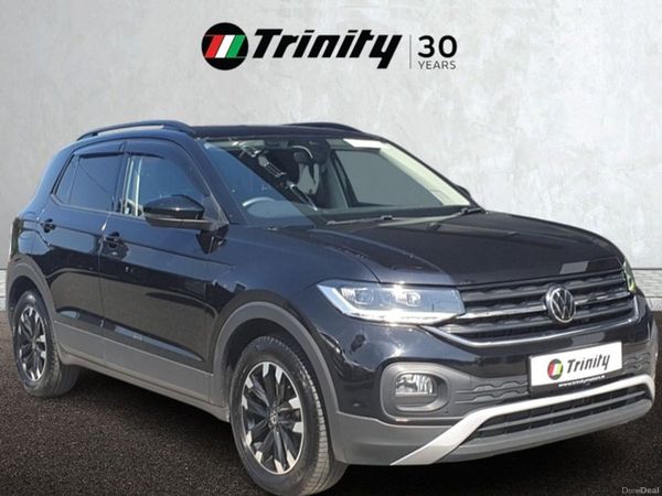 Volkswagen T-Cross SUV, Petrol, 2021, Black