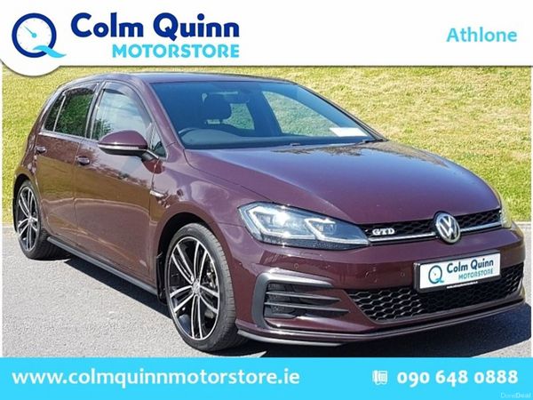 Volkswagen Golf Hatchback, Diesel, 2017, Black