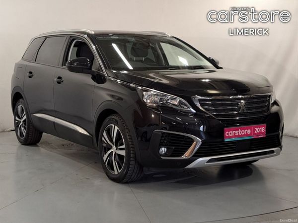 Peugeot 5008 MPV, Petrol, 2018, Black