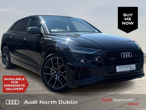 Audi Q8 SUV, Petrol Plug-in Hybrid, 2023, Black