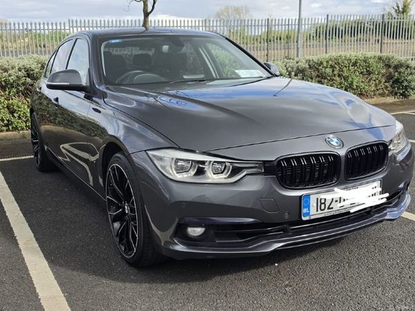BMW 3-Series Saloon, Petrol Plug-in Hybrid, 2018, Grey