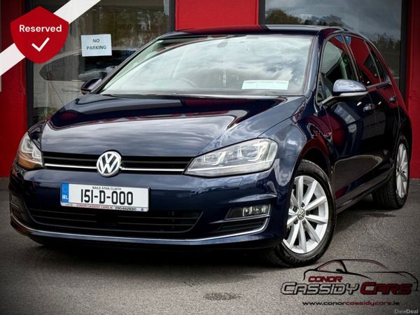Volkswagen Golf Hatchback, Petrol, 2015, Blue
