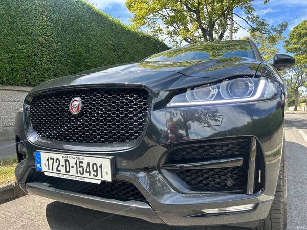 Jaguar F-Type Estate/Jeep, Diesel, 2017, Black